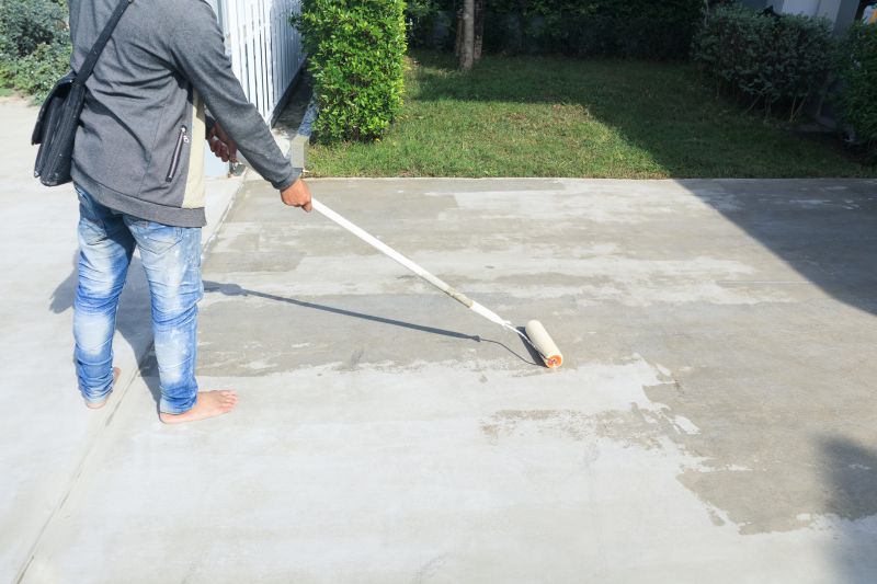Concrete Driveway Refinishing