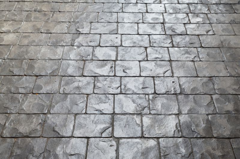 Stamped Concrete Driveway Service detail